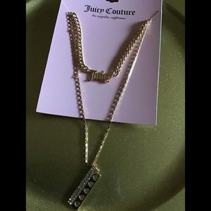 Juicy Couture - Double Chain Necklace.